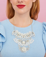 Fancy Lace statement Necklace