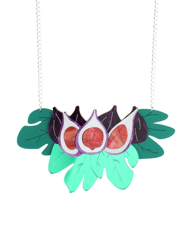 Fig tree necklace