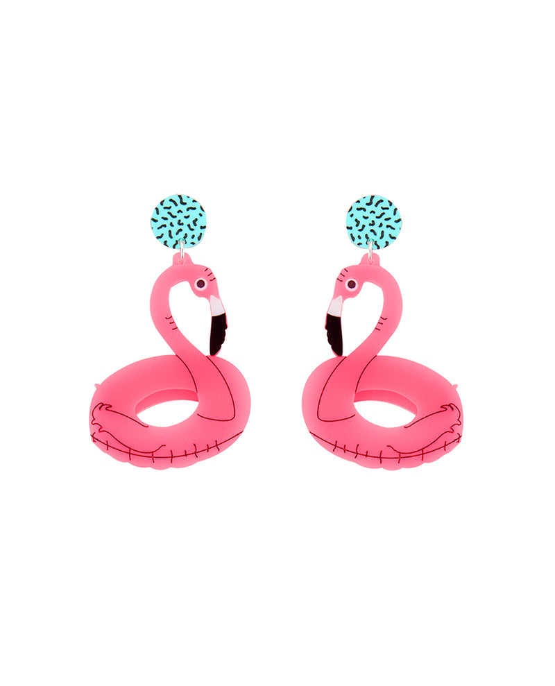 Flamingo Floaty Earrings