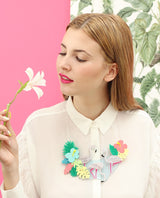 Flamingo-statementt-necklace-la-vidriola-plastic-jewellery-take-away-last-minute-product
