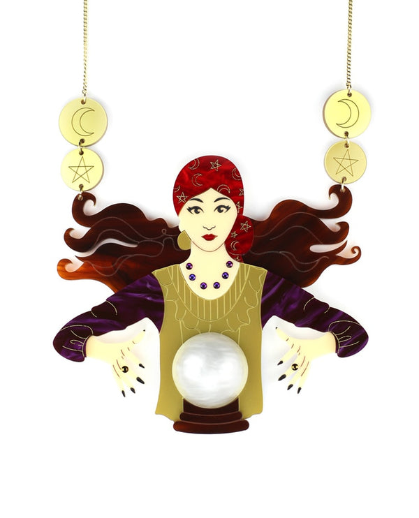 Fortune-teller-necklace-la-vidriola-plastic-jewellery-circus-where-the-magic-happens-detail