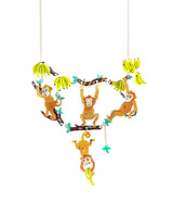 Four Little Monkeys Necklace