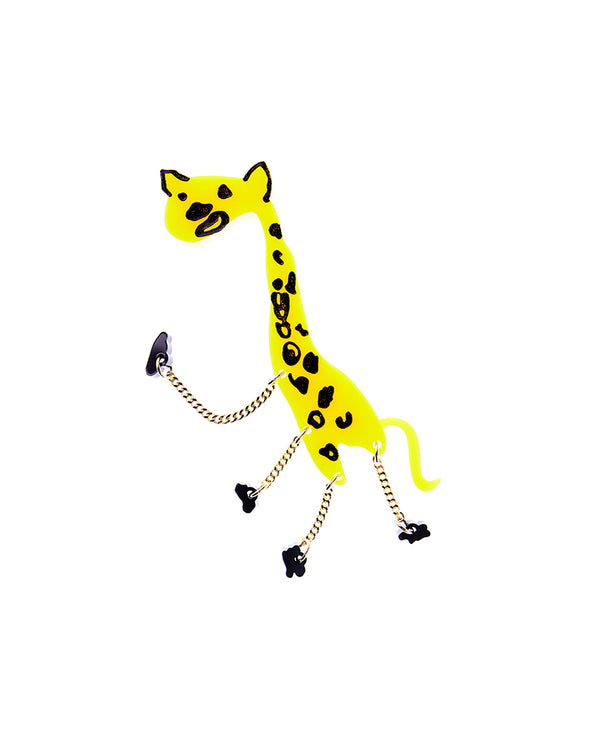 Francine the Cheetah Brooch