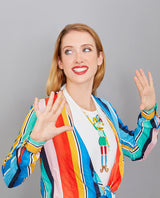 Funny Jester Necklace - interactive -