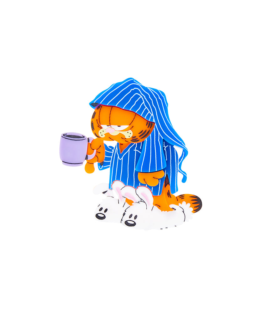 Fancy Garfield Garfield Hates Mondays Brooch – La Vidriola