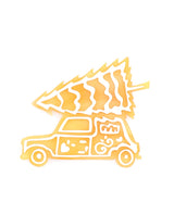 Gingerbread-Christmas-tree-on-the-car-brooch-Christmas-2020-la-vidriola-detail