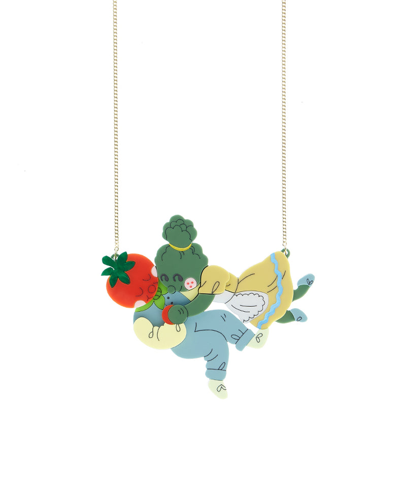 Give Me A Veggie Hug Necklace