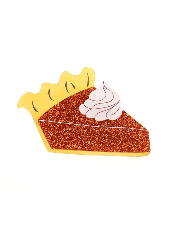 Glitter-Pumpkin-pie-brooch-classic-halloween-2020-la-vidriola-detail
