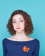 Glub-Glub, it’s a Blowfish! Brooch