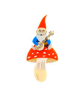 Gnome Sweet Gnome Brooch