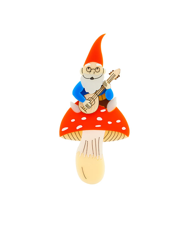 Gnome Sweet Gnome Brooch