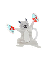 Go team! brooch