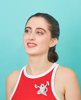 Go team! brooch