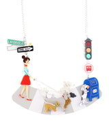 Going-for-a-walk-in-the-big-city-statement-necklace-dogs-dogs-and-more-dogs-la-vidriola-detail