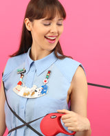 Going-for-a-walk-in-the-big-city-statement-necklace-dogs-dogs-and-more-dogs-la-vidriola-product-2