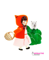 Going to Visit Granny! Brooch -interactive-