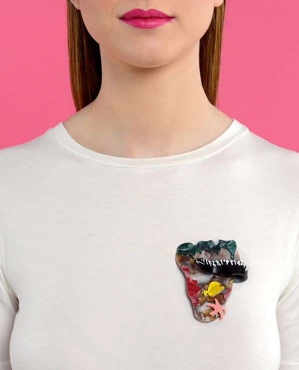 Habitat-moray-broocht-la-vidriola-plastic-jewellery-wild-under-the-sea-product