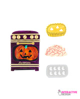 Halloween magical Oven Brooch -interactive-