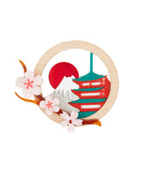 Hanami Temple Blossom Brooch