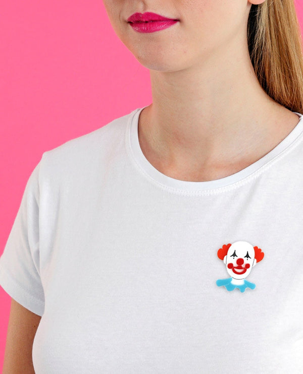 Happy-Clown-brooch-la-vidriola-plastic-jewellery-circus-where-the-magic-happens-product