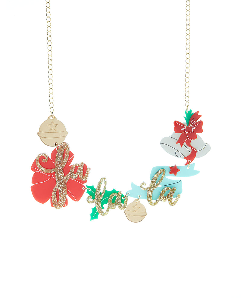 Hear the Choir Sing “Fa-La-La” Necklace