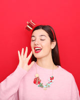 Hear the Choir Sing “Fa-La-La” Necklace