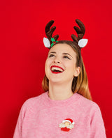 Ho-Ho-Home Made Santa Muffin Brooch