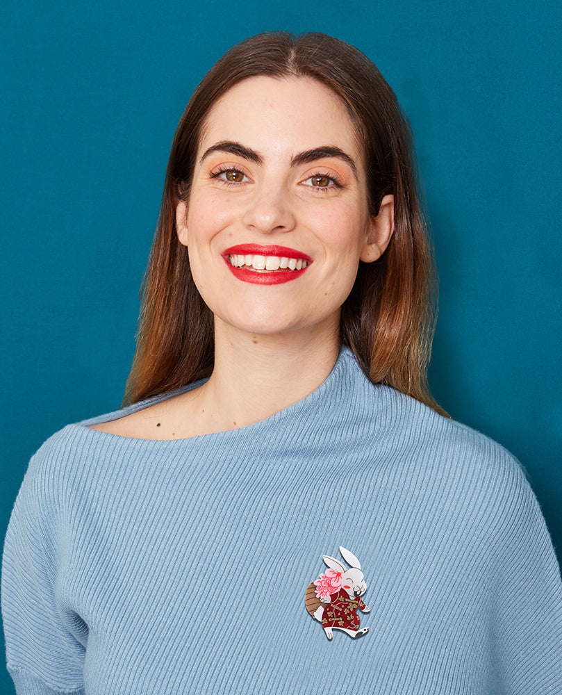 Hopping into the New Lunar Year Brooch