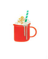 Hot Cocoa, Please! Brooch