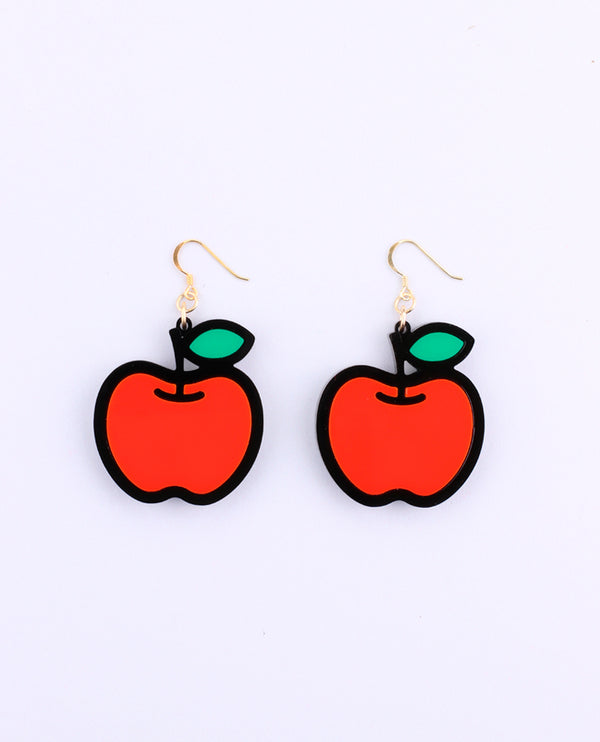 How many apples? Hello Kitty earrings