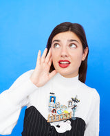 I Think My House is Haunted… Statement Necklace - Interactive -