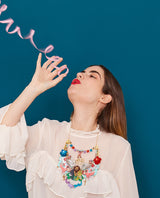 It’s a WILD Animal Party! Statement Necklace