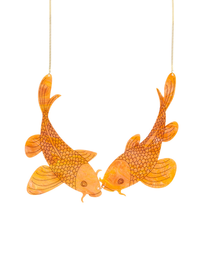 Japanese Koi Fish Necklace