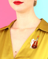 Jazz-band-chello-cat-brooch-la-vidriola-plastic-jewellery-The-Roaring-20s-zoom
