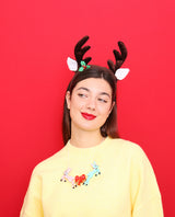 Jolly Pastel Kitsch Deers Necklace