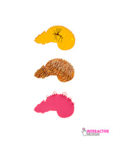 Pack Jurassic Inserts for Chameleon Brooch