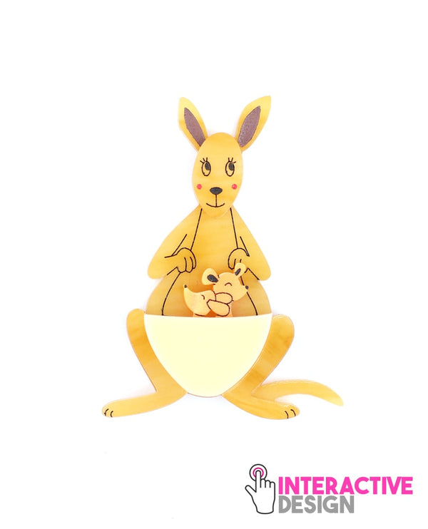 Kangaroo-Love-brooch-interactive-animalandia-detail3