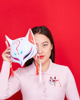 Kitsune Mask Brooch