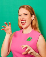Kitty Dino Dress up Brooch