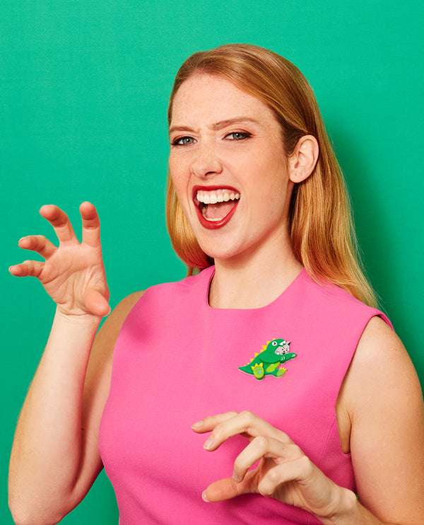 Kitty Dino Dress up Brooch