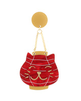 Kitty-cat-lantern-decor-brooch--Nǐ-hǎo-collection-la-vidriola-detail