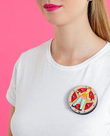 Knife-throwing-act-brooch-la-vidriola-plastic-jewellery-circus-where-the-magic-happens-product