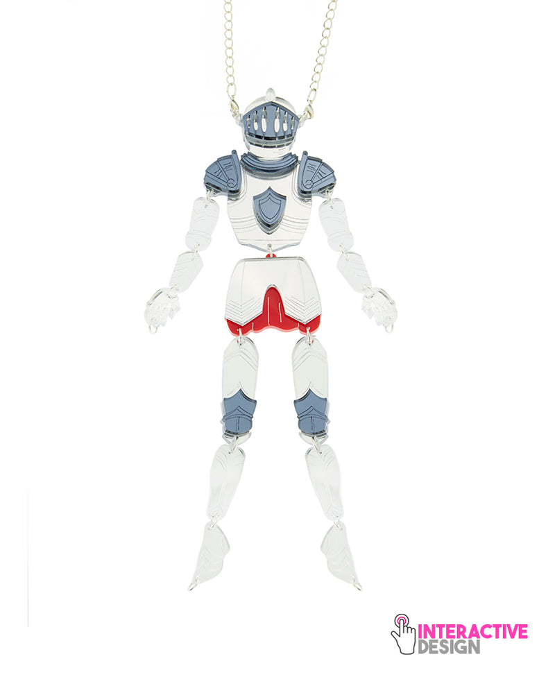 Knight in Shining Armour necklace-Interactive-