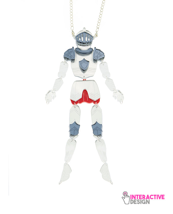 Knight in Shining Armour necklace-Interactive-