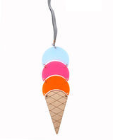 La-Vidriola-CUCURUCHO-NARANJA-Necklace-detail