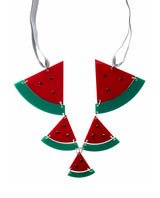 La-Vidriola-PEPITAS-Red-Necklace-detail