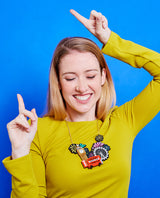 Let’s Celebrate in London statement Necklace
