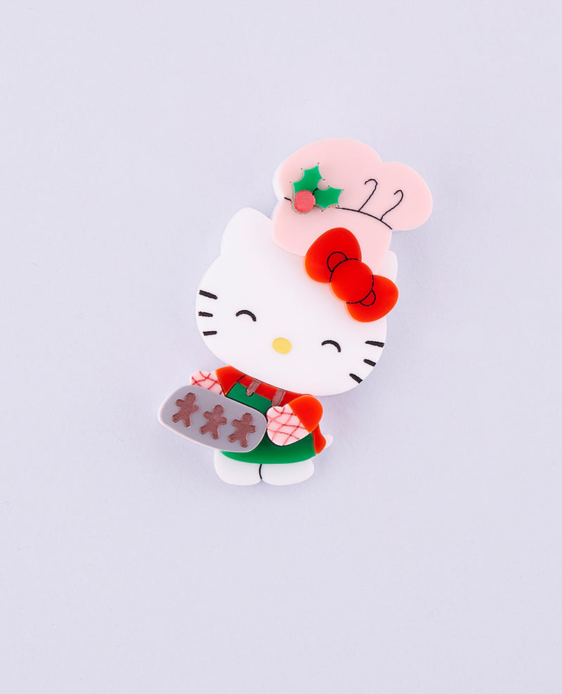 Let's get Christmas Cooking! Hello Kitty Brooch
