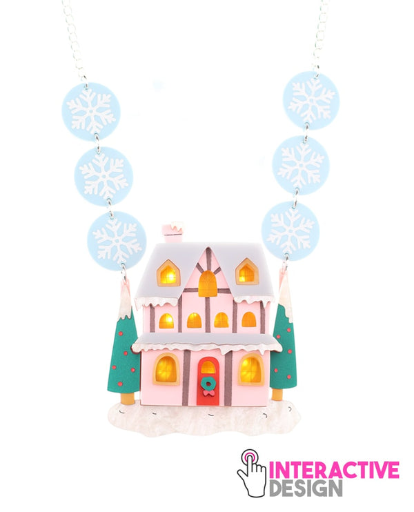 Light-up-Christmas-house-necklace--interactive-Christmas-2020-la-vidriola-detail-3