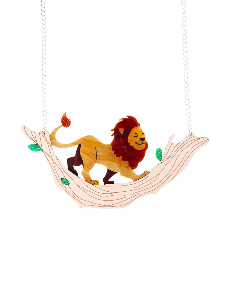 Lion, King of the Jungle! Necklace